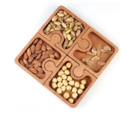 Puzzle Joint Tray for Nuts