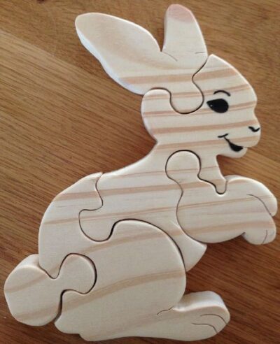 Rabbit Jigsaw Puzzle for Kids