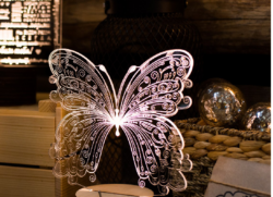 Butterfly 3D Lamp