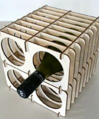 Poplar Wine Rack