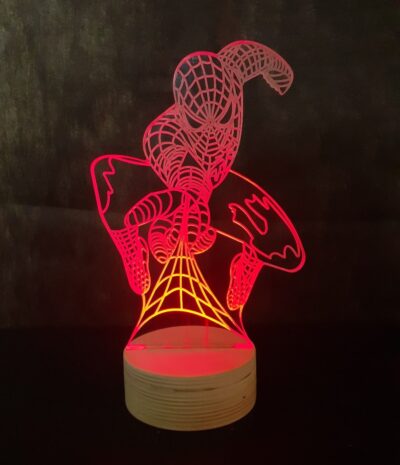 Spider Man LED Night Light 3D Lamp