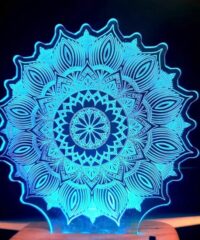 Star Mandala 3D Illusion Lamp