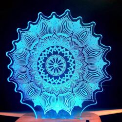Star Mandala 3D Illusion Lamp