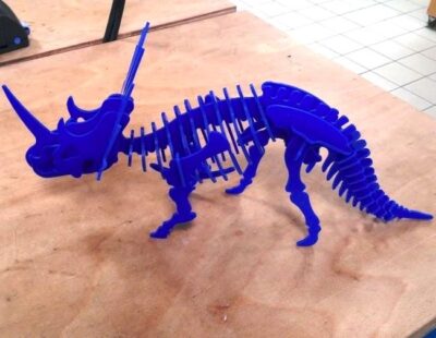 Styracosaurus Dinosaur 3D Puzzle 3mm