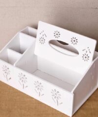 Tissue Box with Organizer