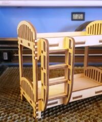 Toy Bunk Bed Dollhouse Furniture