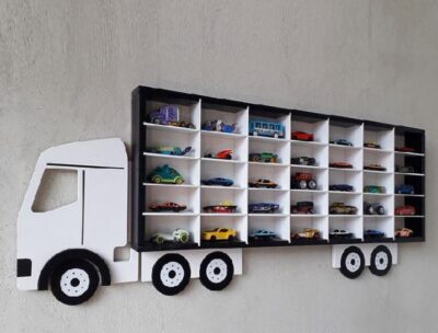 Truck Hot Wheels Display Shelf