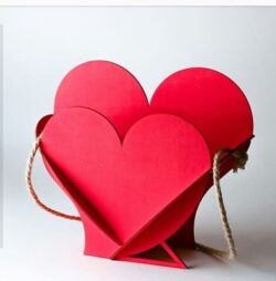 Valentine Day Gift Heart Shape Basket