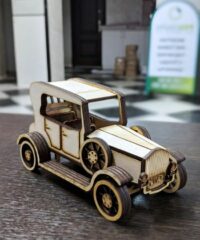Vintage Wooden Classic Car Vehicle