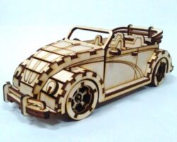Volkswagen Beetle Convertible Toy Car