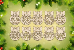 Wood Christmas Ornaments And Decorations