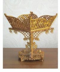 Wooden Decorative Fruit Candy Basket