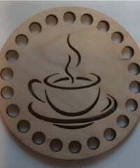 Wooden Engraved Coffee Coaster