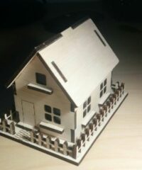 Wooden House 3mm Plywood