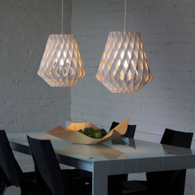 Wooden Pendant Lamp Shade Template