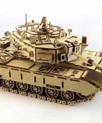 Wooden Tank 3D Puzzle