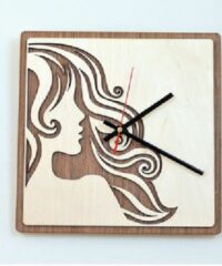 Wooden Wall Clock Home Decor