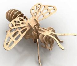 3D puzzle bee