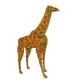 3D puzzle giraffe