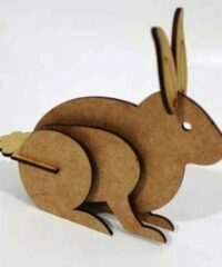 3D rabbit