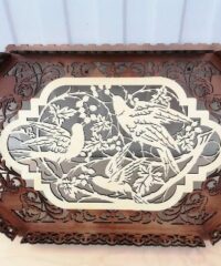 Basket of bird motifs