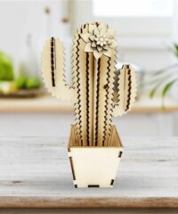 Cactus 3D Wooden Puzzle