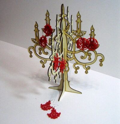 Candlestick Jewelry Hanger