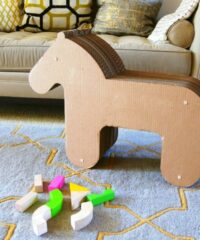 Cardboard Toy Horse