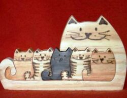 Cats family puzzle