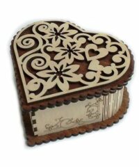 Decorative Heart Shaped Gift Box