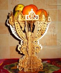 Decorative Vase Fruit Bowl With Stand