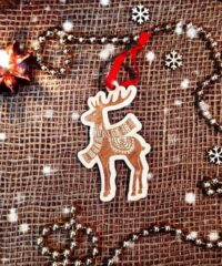 Engraved Christmas Animal Ornament