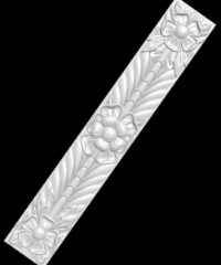 Flower pattern long (2)