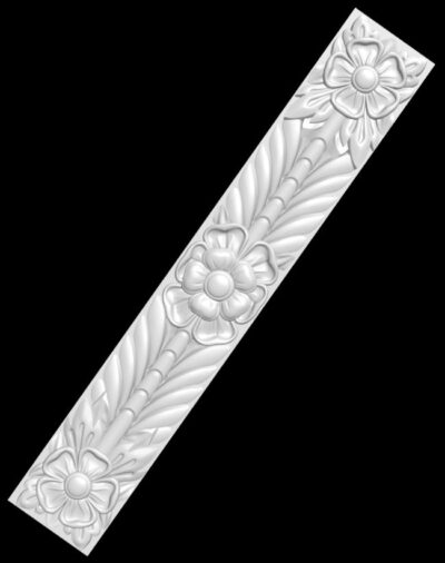 Flower pattern long (2)