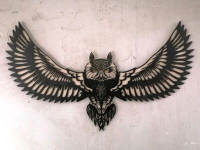 Flying Owl Wall Decor