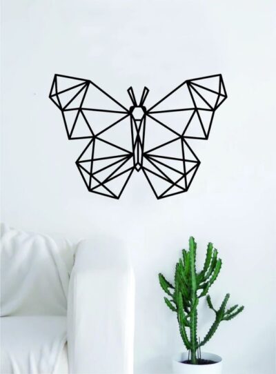 Geometric Butterfly Wall Art