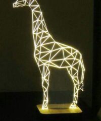 Giraffe 3d Optical Illusion Night Light