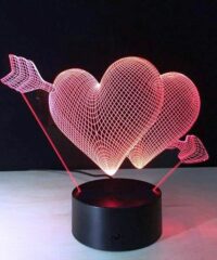 Heart 3D LED Night Light