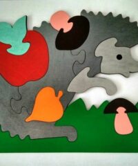 Hedgehog puzzle piece