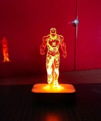 Iron Man Acrylic 3D LED Night Lamp