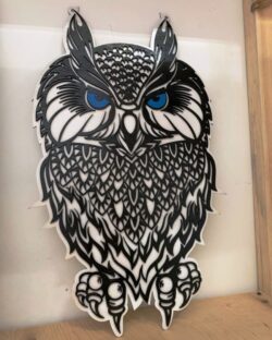 Owls Panel Wall Decor