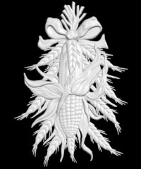 Painting picture of corn