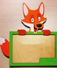 Photo frame fox