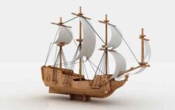 Pirate Ship 6mm