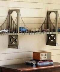 Shelf shaped bridge
