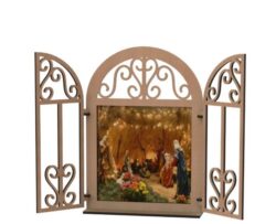 Window picture frame