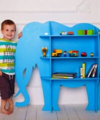 Wood Elephant Shelf Shelf Furniture