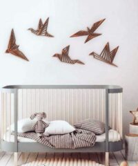 Wooden Birds Wall Decor Modern Wall Art