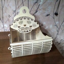 Wooden Decorative Bread Basket