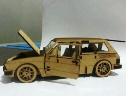 Wooden car